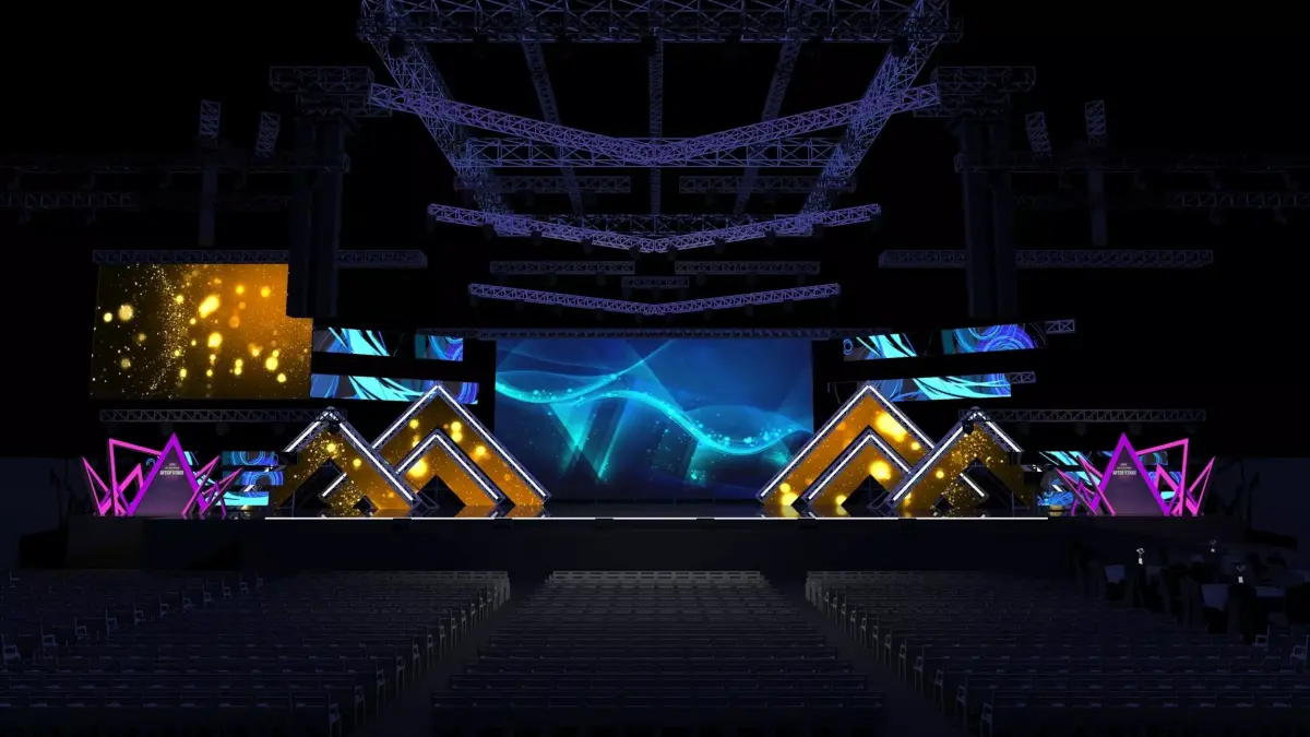 Stage Design  3D model order