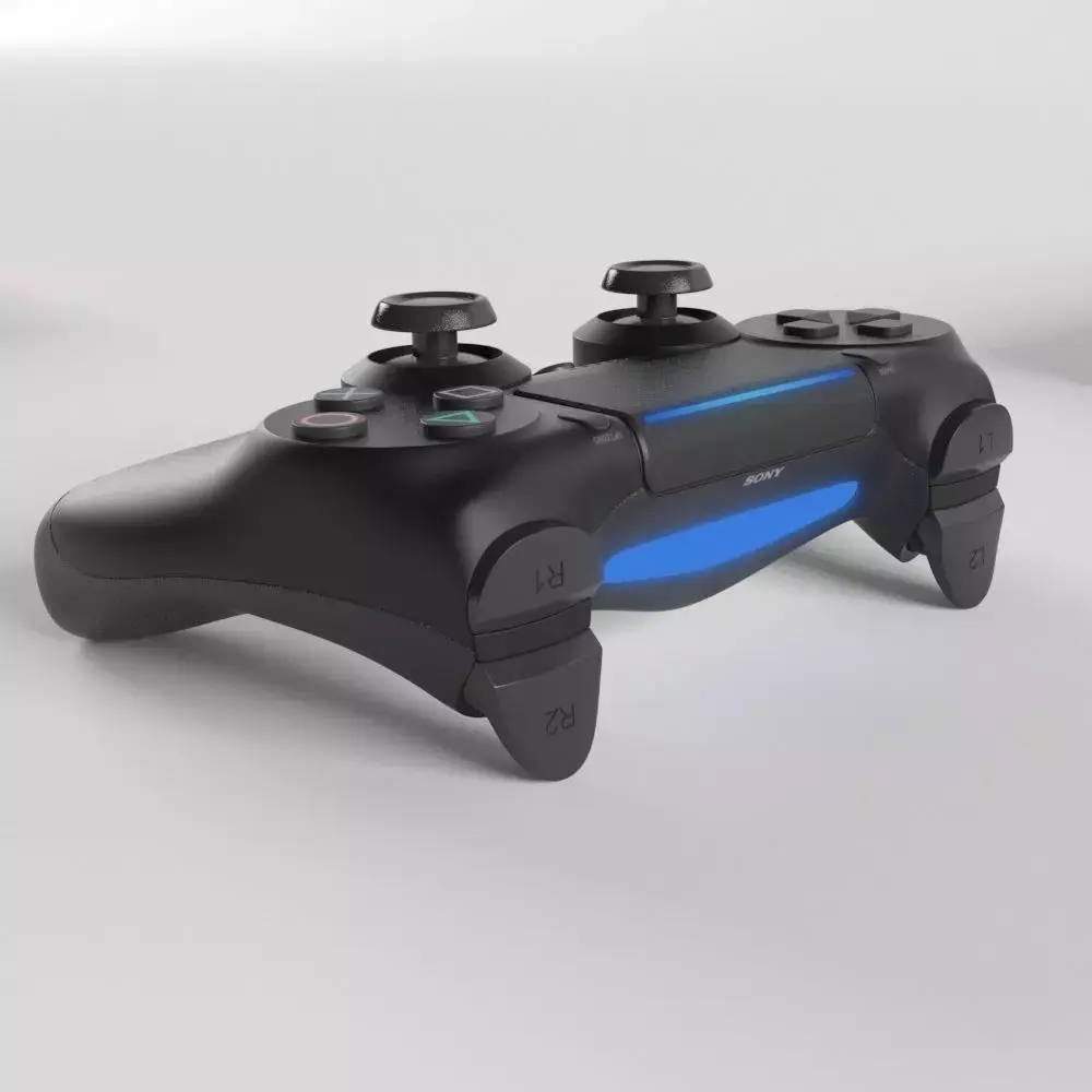 Sony PlayStation PS4 PRO DualShock Controller 3D model