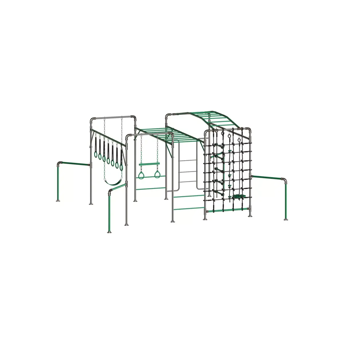 JUNIOR JUNGLE KAKADU MONKEY BARS 3D model