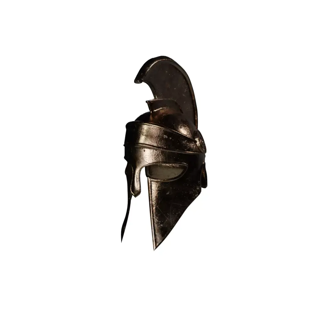 Espartan Helmet Low-poly 3D model