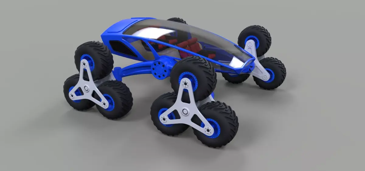 Rover II 3D model