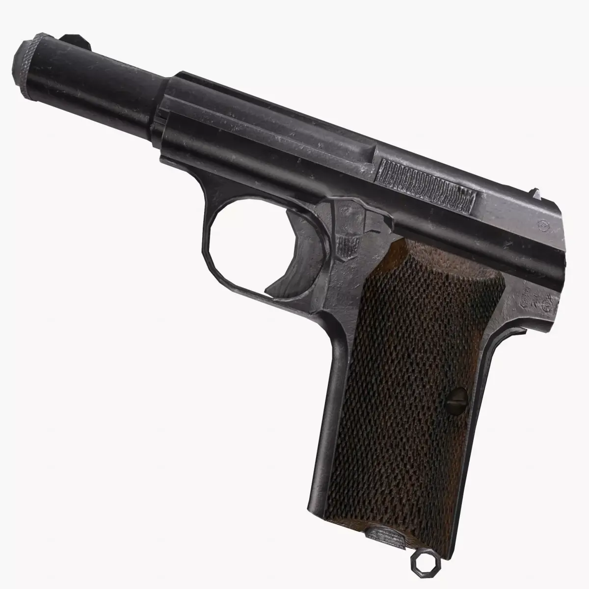 Astra 300 Gun Low-poly 3D model