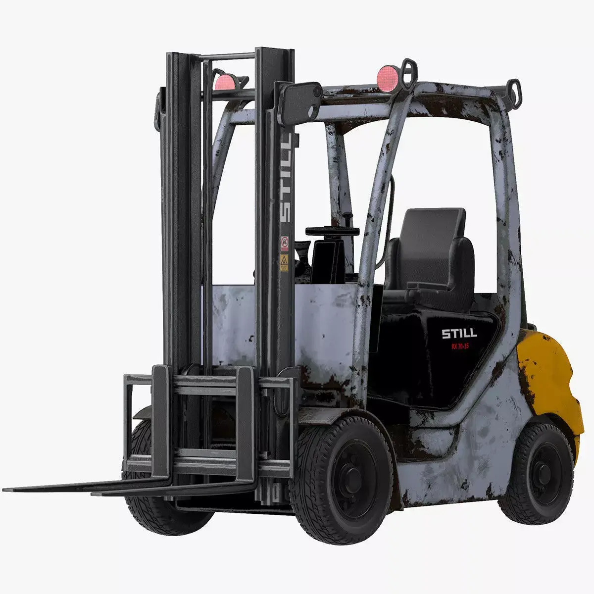 Forklift Still Rx 3D model