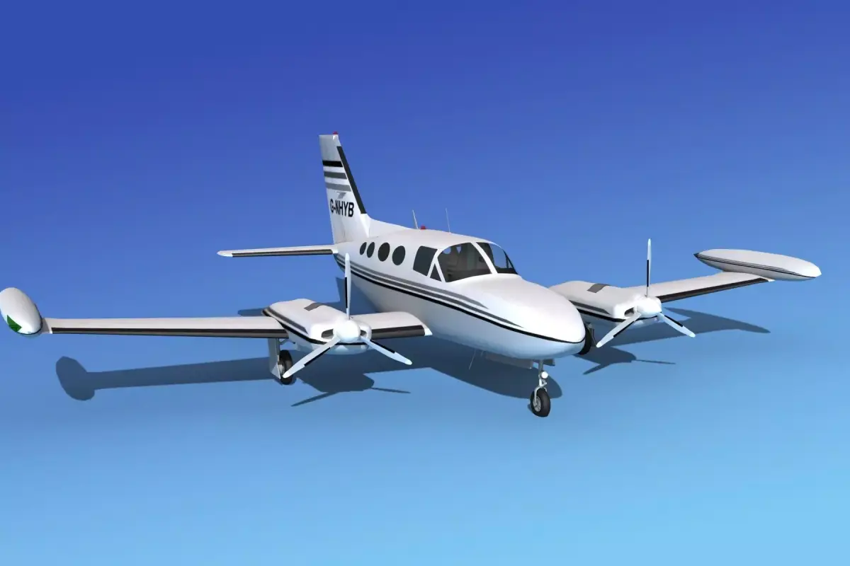 Cessna 421 Golden Eagle V03 3D model