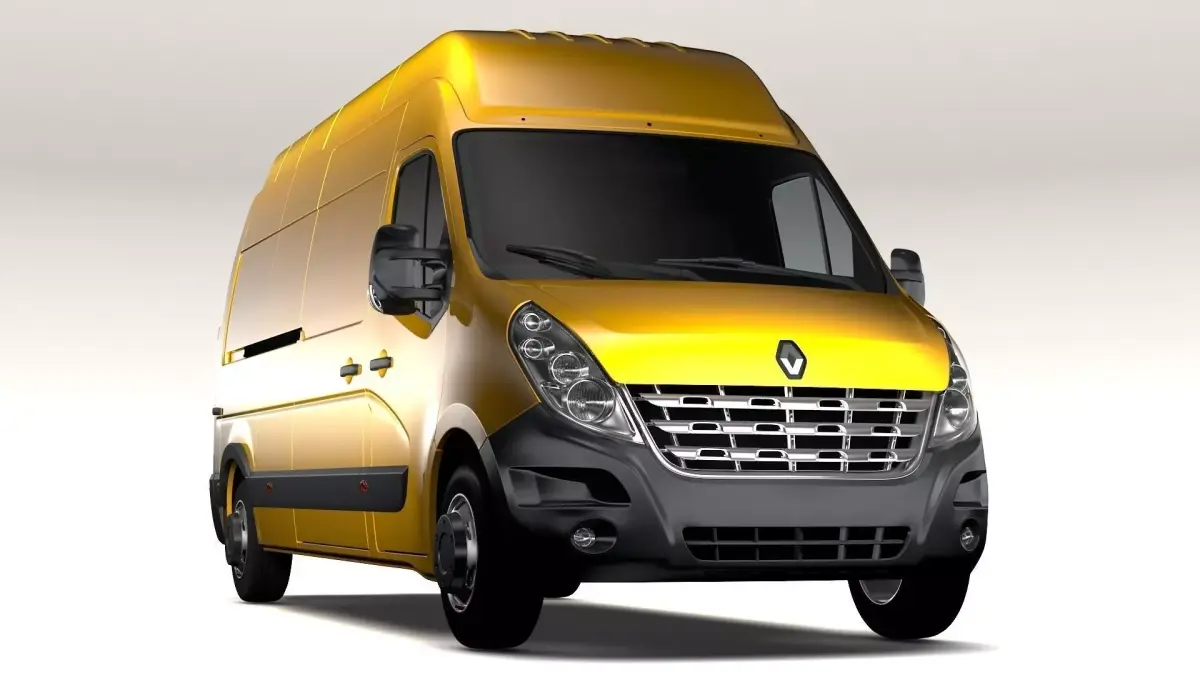 Renault Master L3H3 Van 2010 3D model