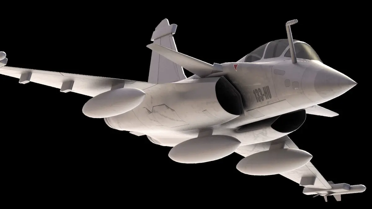 Rafale fighter  3D model