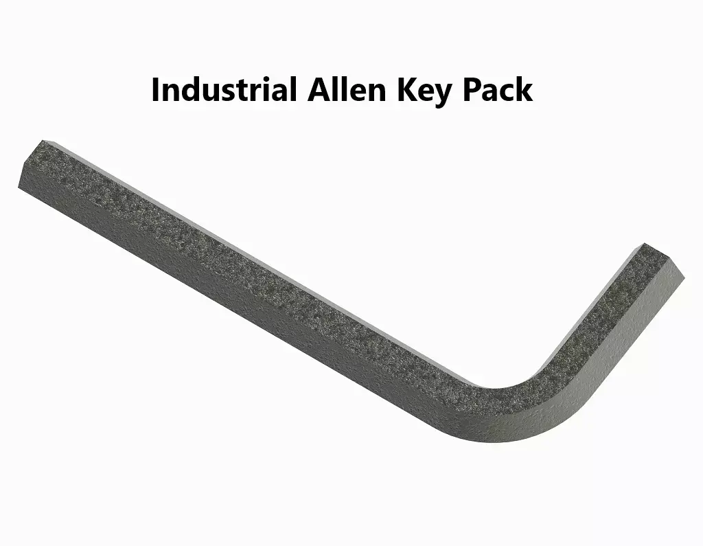 Industrial Allen Key Pack 3D print model