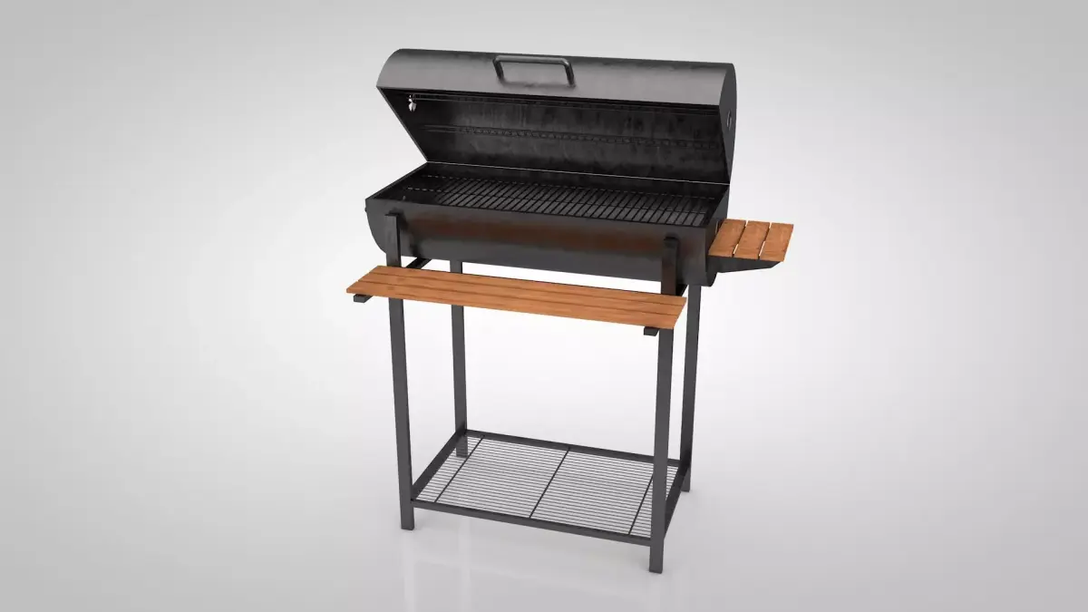 Outdoor Grill in Cinema 4D Free 3D model