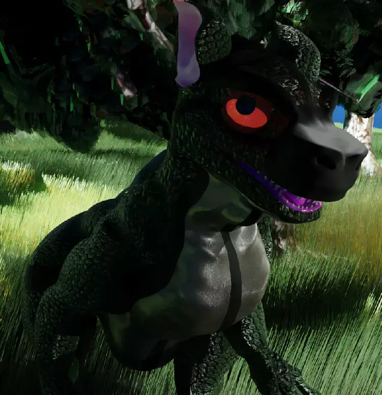 RaptorToon 3D model