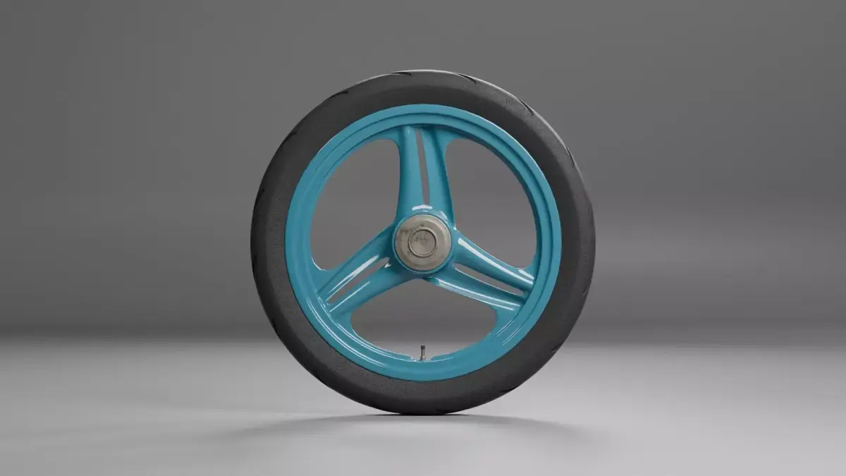 Rim Peugeot 103 Grimeca extra 3D model