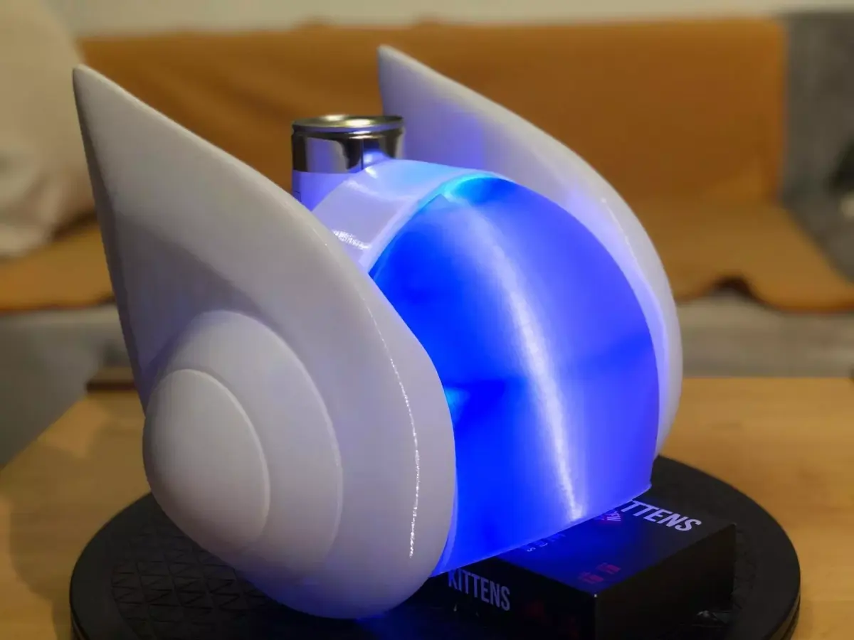 DJ Sona full helmet removable front part 3D print model