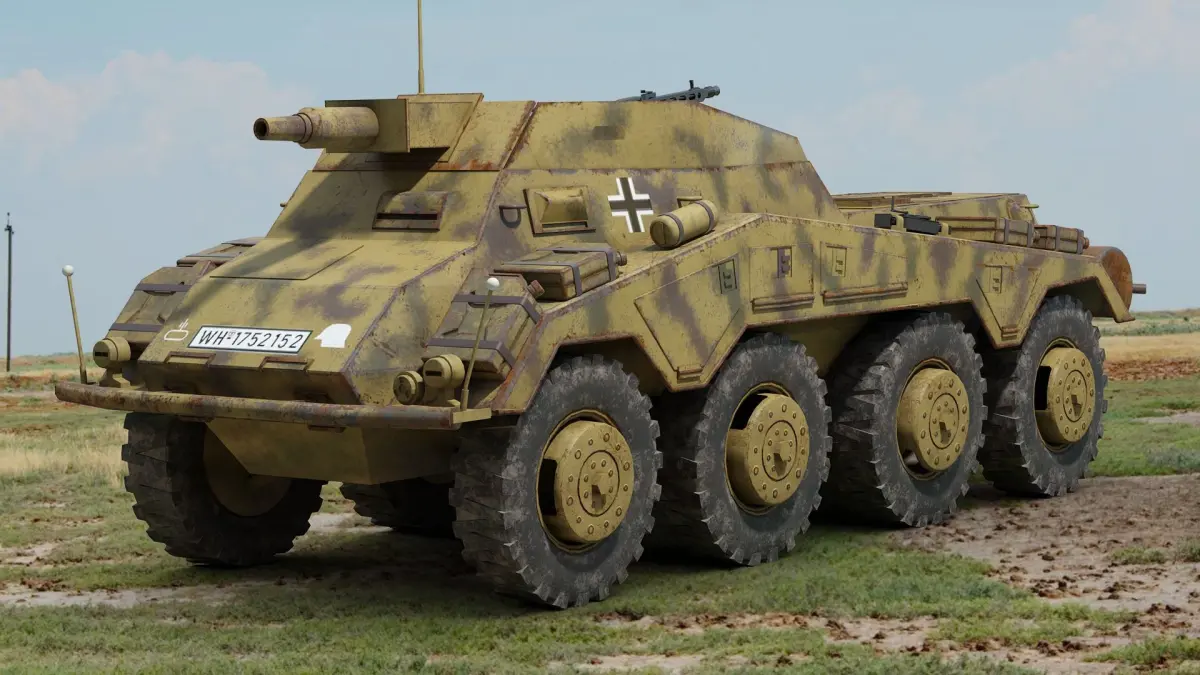 SdKfz 234 3 3D model