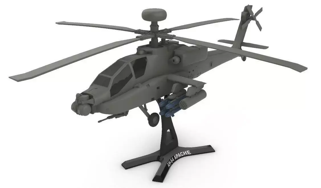 Apache AH-64 3D print model