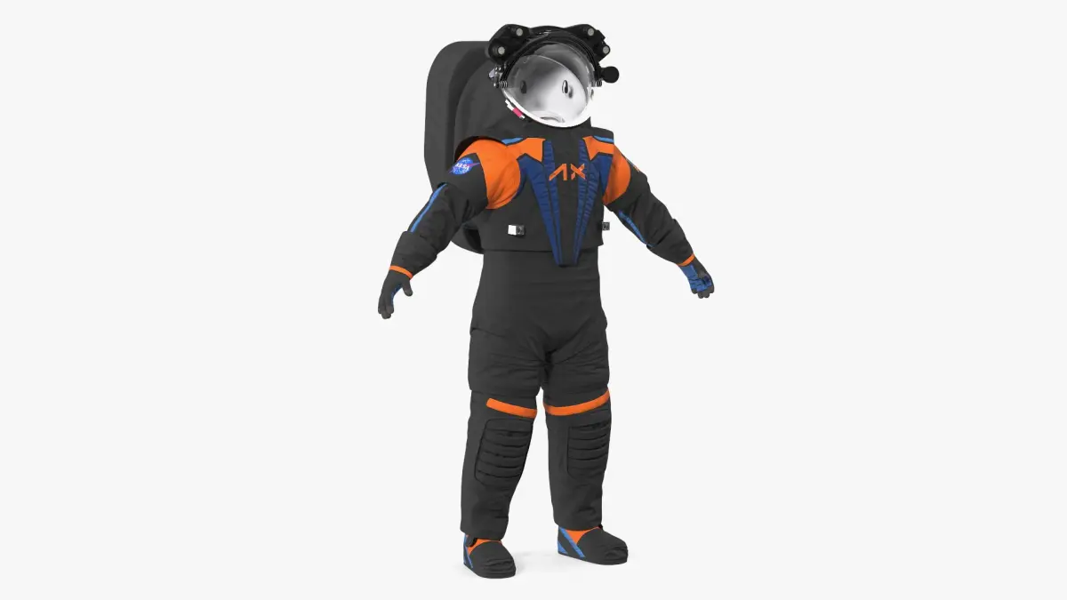 NASA Axiom Spacesuit Empty 3D model