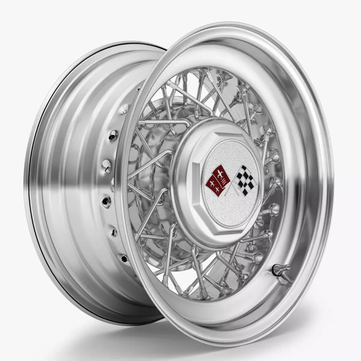 Wire Wheel Rim  3D model