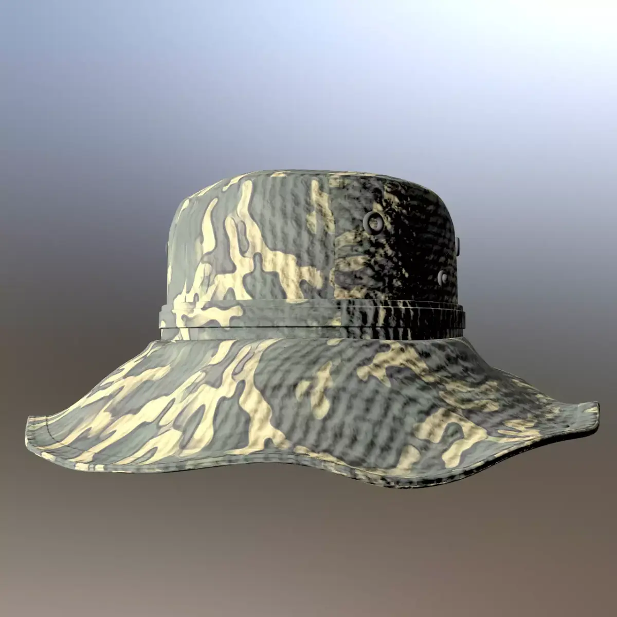 The Safari Hat Package 3D model