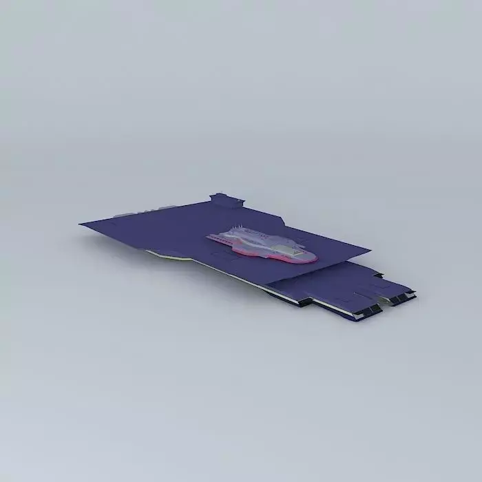 XAC Blue Dragon Space aircraft Free 3D model