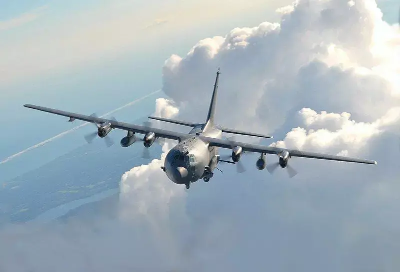 Lockheed AC-130 3D model buy