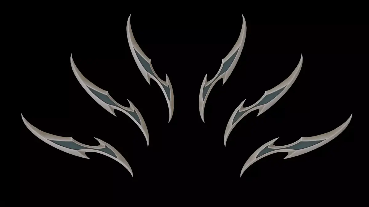 Irelia Blade Free low-poly 3D model
