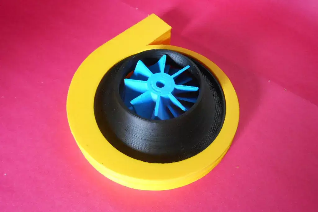 centrifugal compressor Free 3D print model