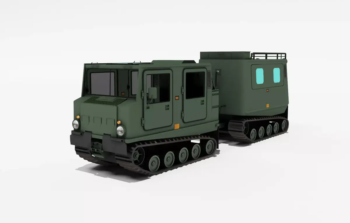 Combat Equipment - Bandvagn 206 3D model