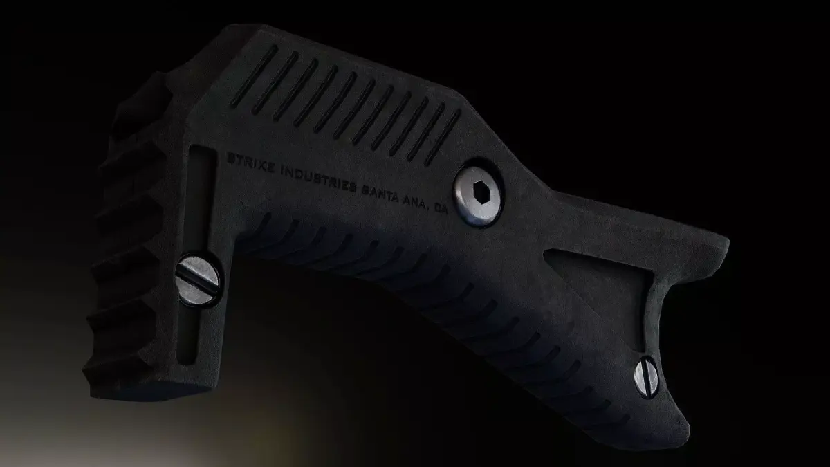 Strike Cobra Tactical Fore Grip Low-poly 3D model
