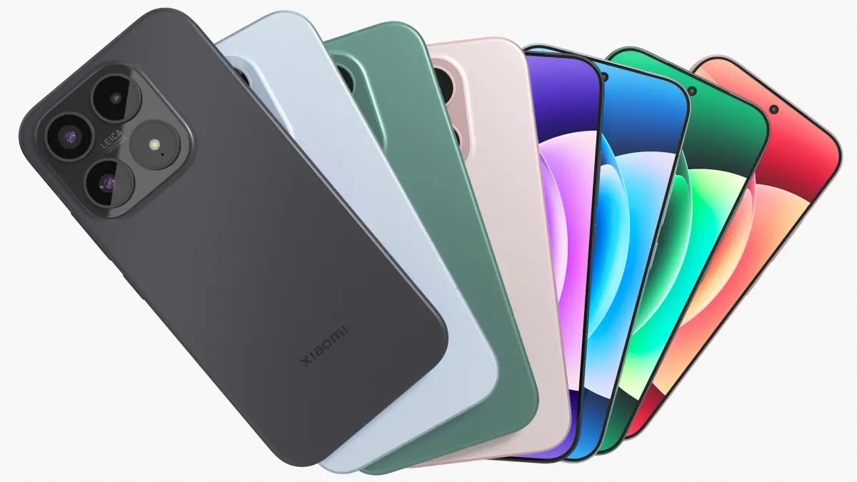 Xiaomi 17 5G All Colors 3D model