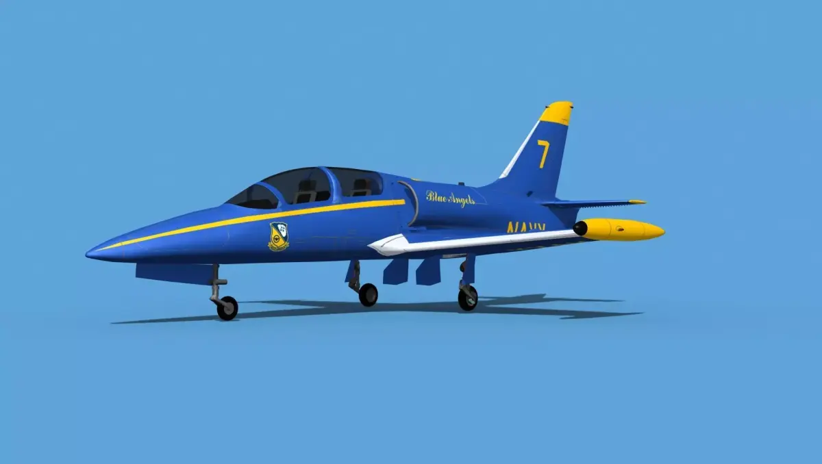 Aero Vodochody L-39C Albatross V05 3D model