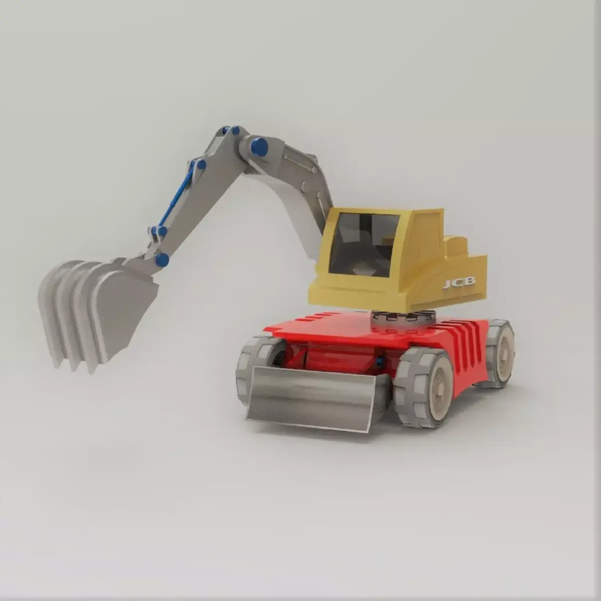 Mini Excavator 3D model purchase