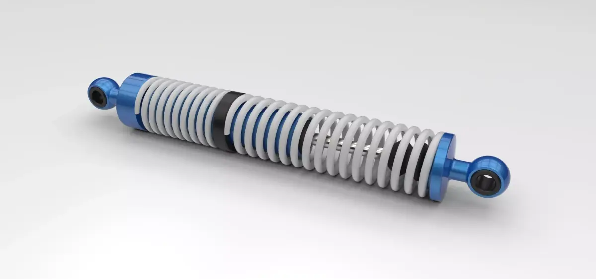 Shock absorber 3D model