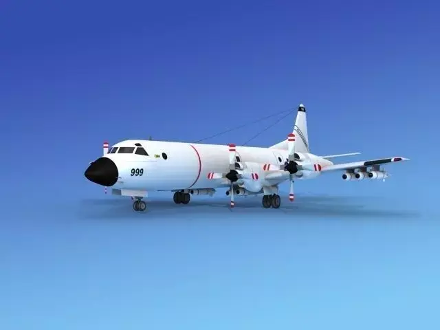 Lockheed P-3 Orion USN6 3D model