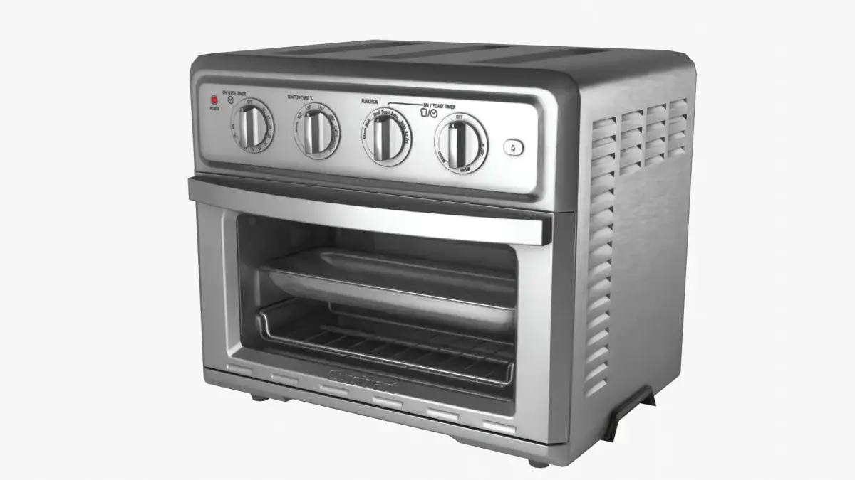 Air Fryer Toaster Oven Low-poly 3D model