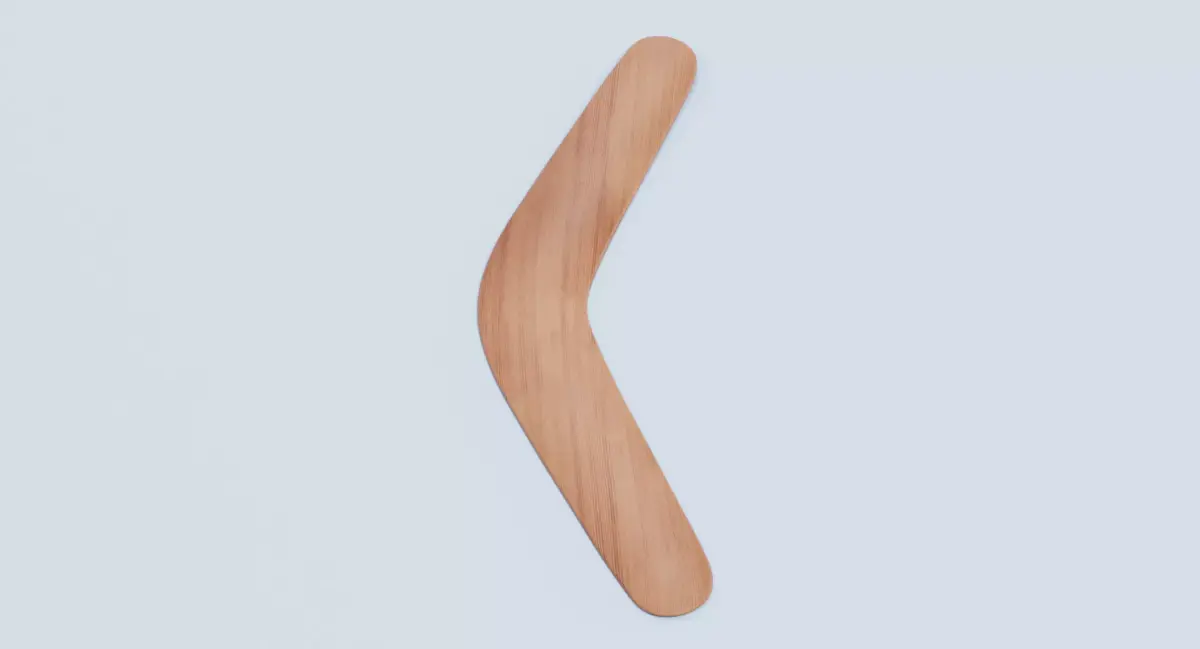 -Boomerang V2- Low-poly 3D model
