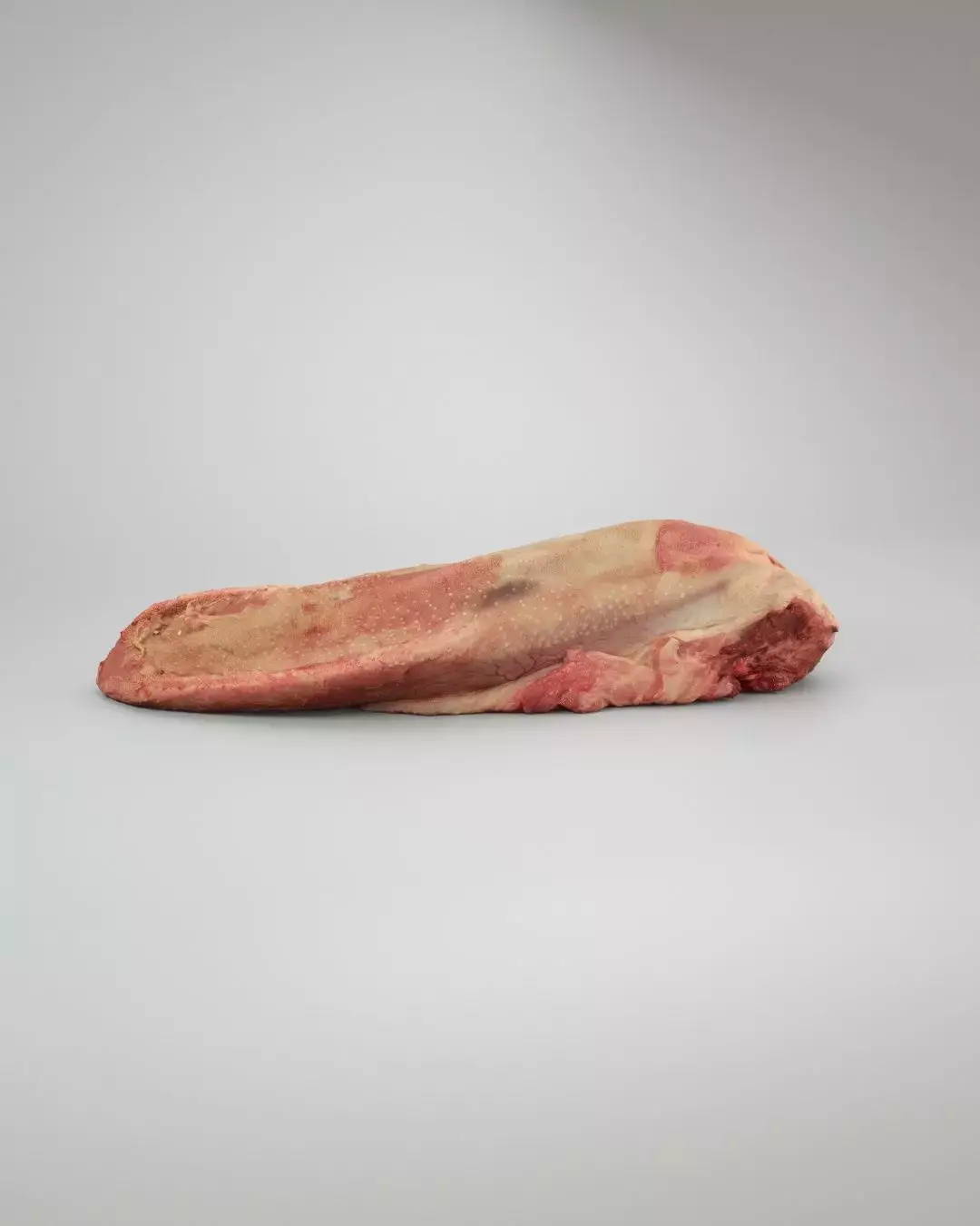 Raw Pig Tongue Low-poly 3D model
