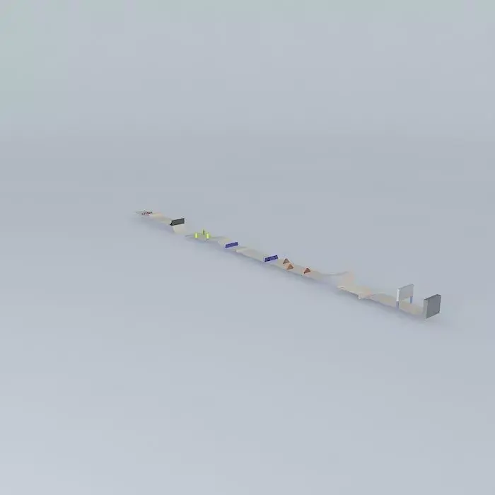 The weird supersport bike race Free 3D model