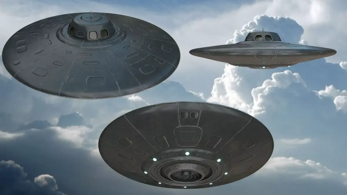 UFO Spaceship Low-poly 3D model by ChuckCG