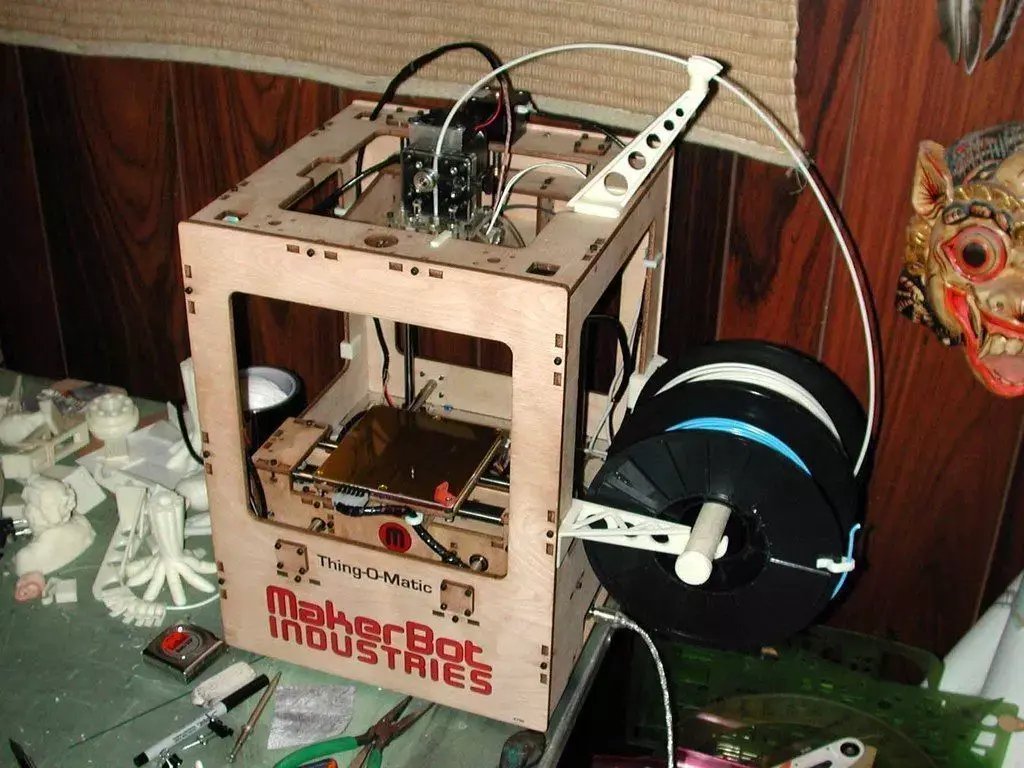 Thing-O-Matic Reel and Filament Control System Free 3D print model