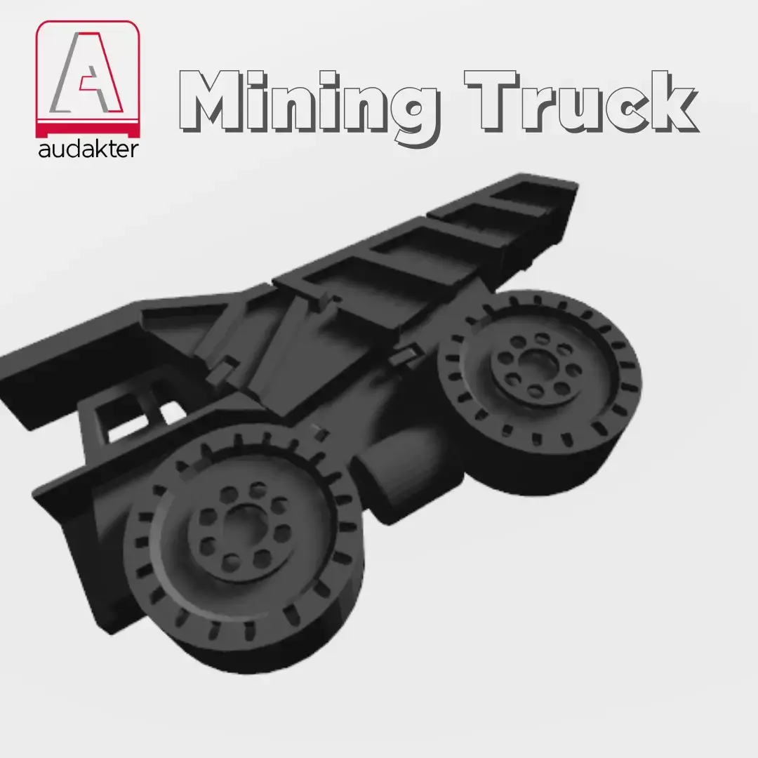 Lectra Haul Mining Truck - Flexi 3D Design 3D print model