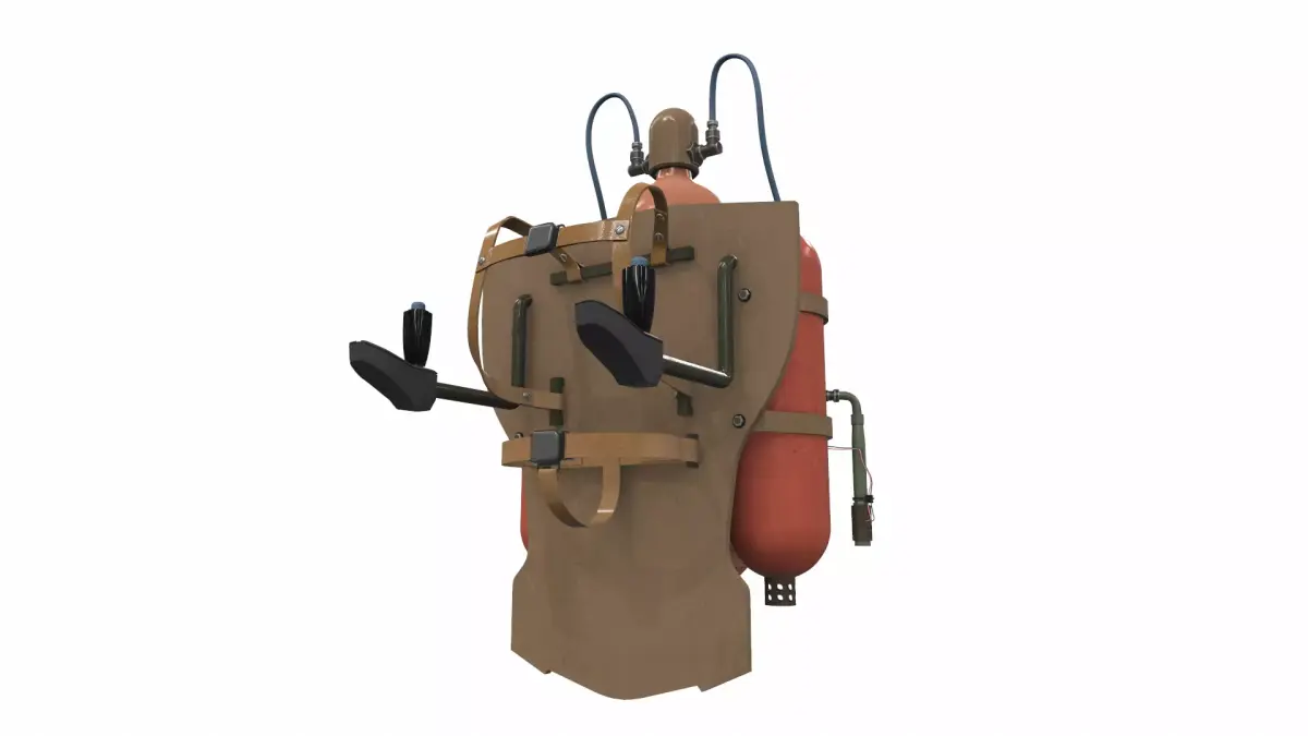 Jet pack 8 3D model