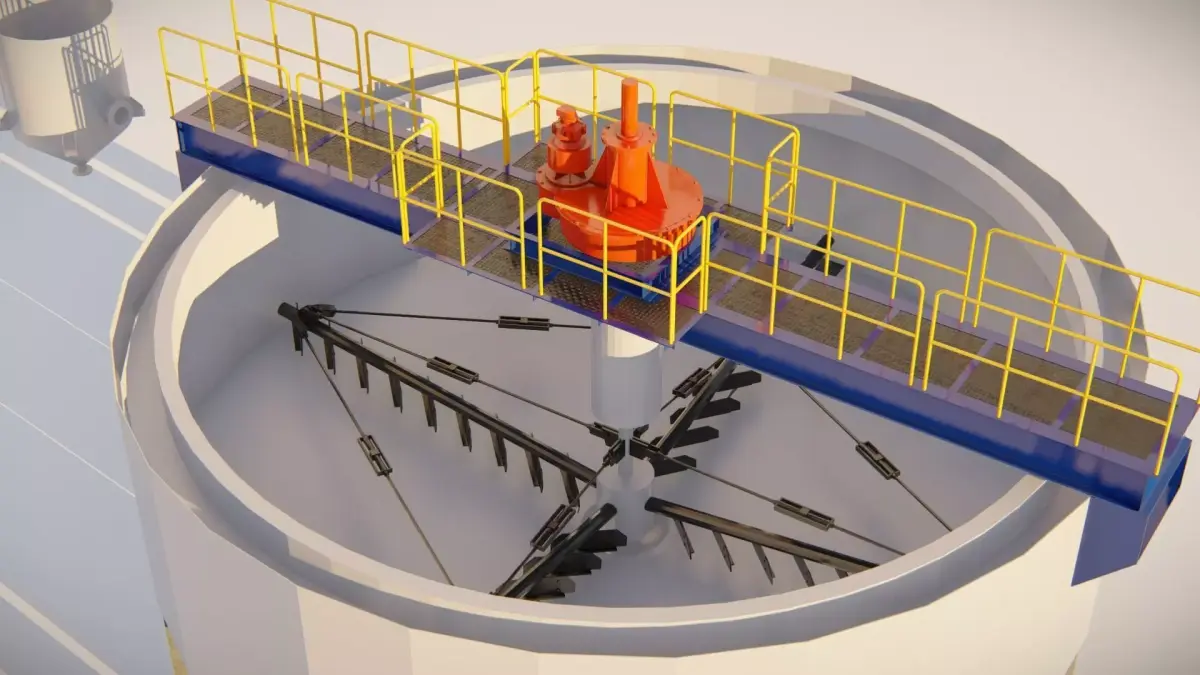 thickener 3D Model 3D model