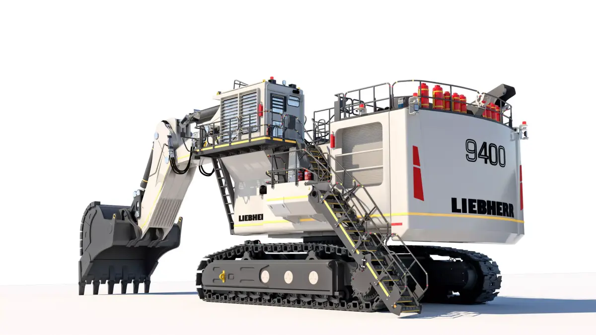 Liebherr R9400 Excavator -3D Model 3D model