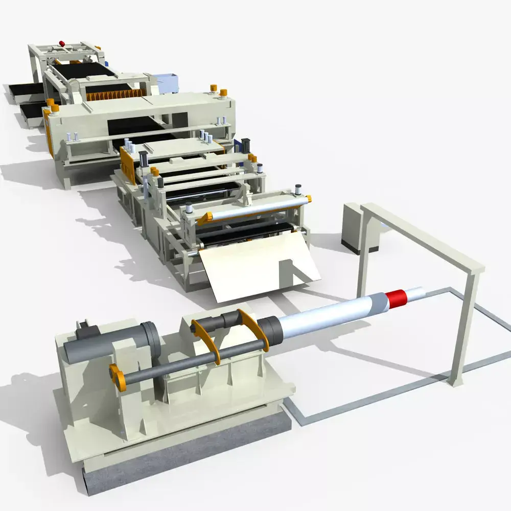 Cutting line Equipment 3D model