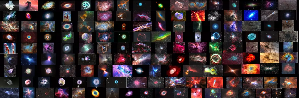Nebulas Collection 3D model