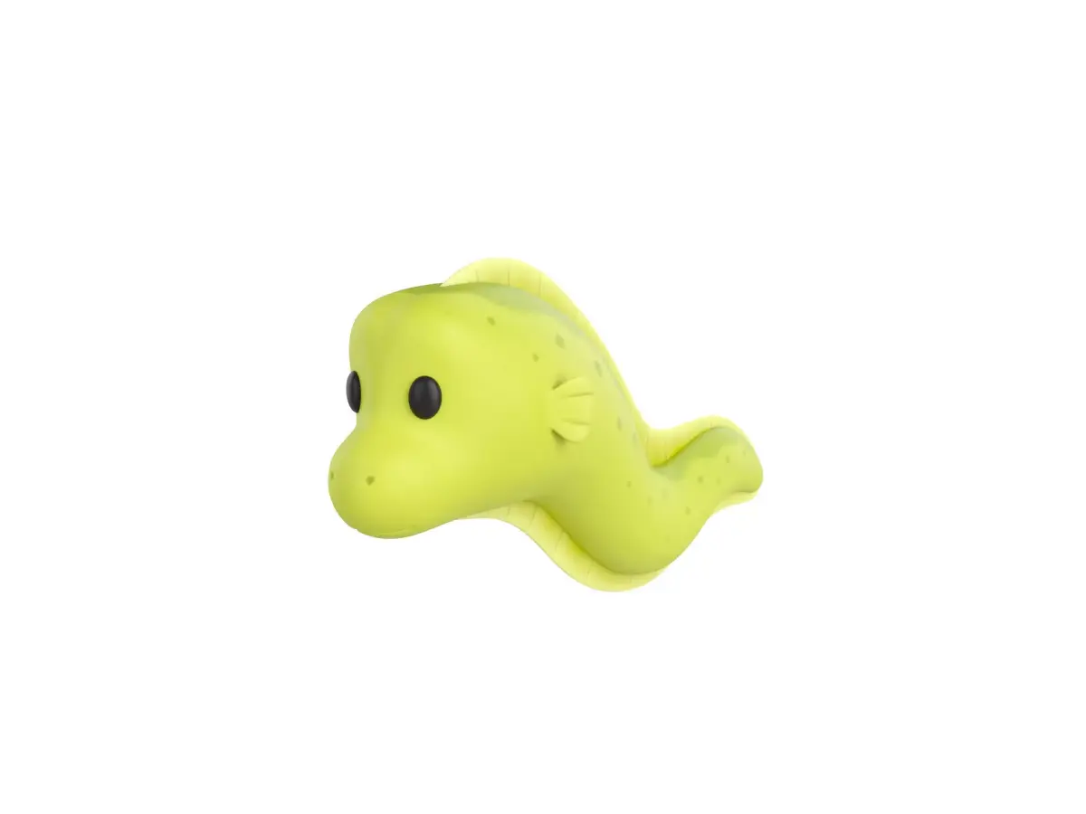 Character306 Eel 3D model
