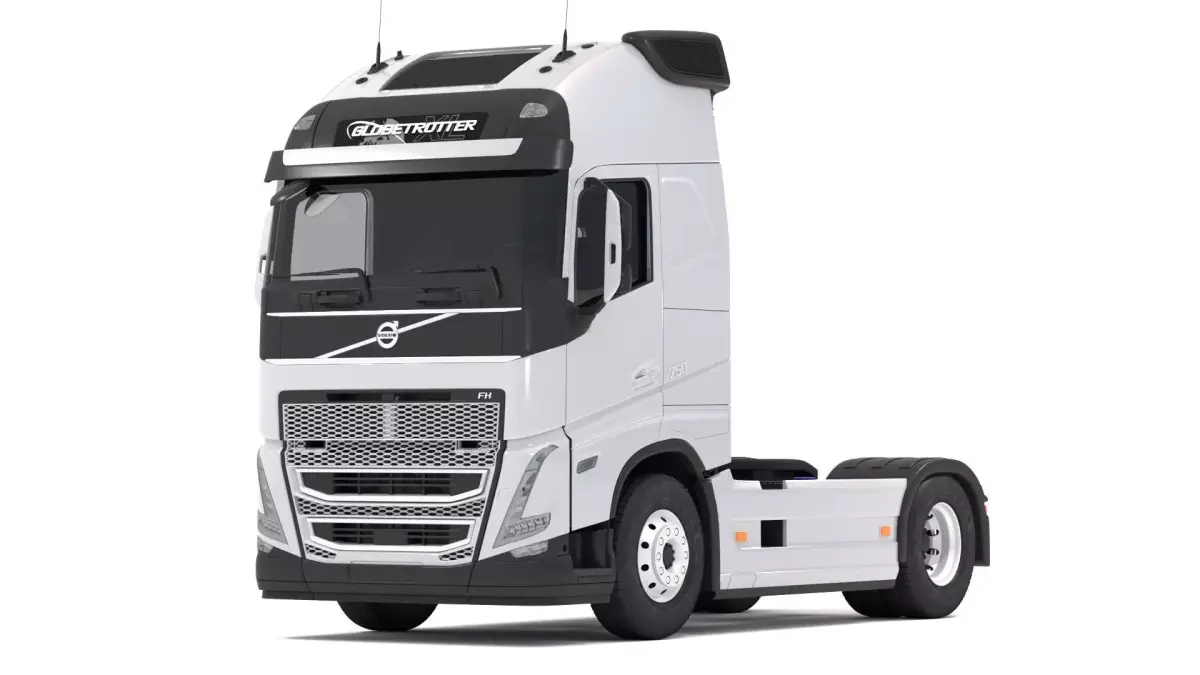 Volvo fh16 2021 With Interior 3D model