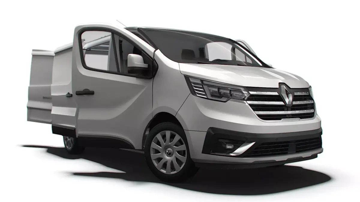 Renault Trafic L1H1 HQInterior 2023 3D model