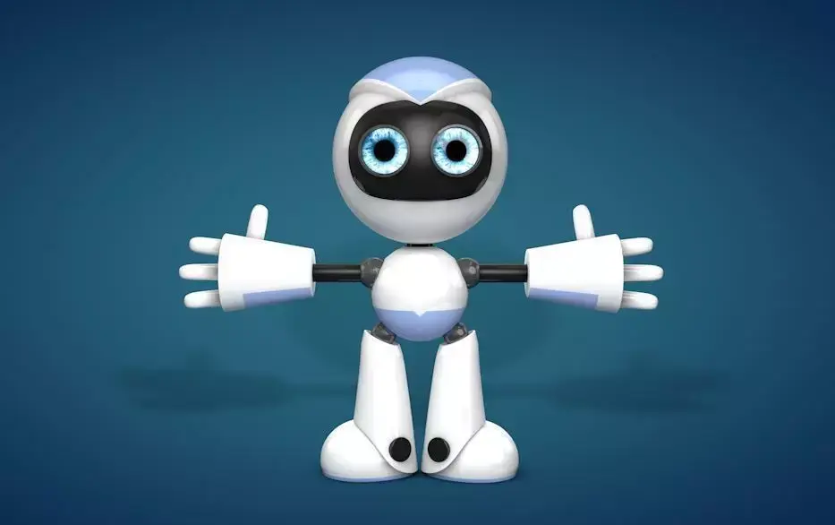 Simple Robot 3D model