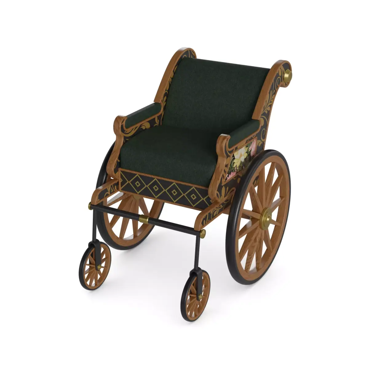 Off road Wheelchair 3D model
