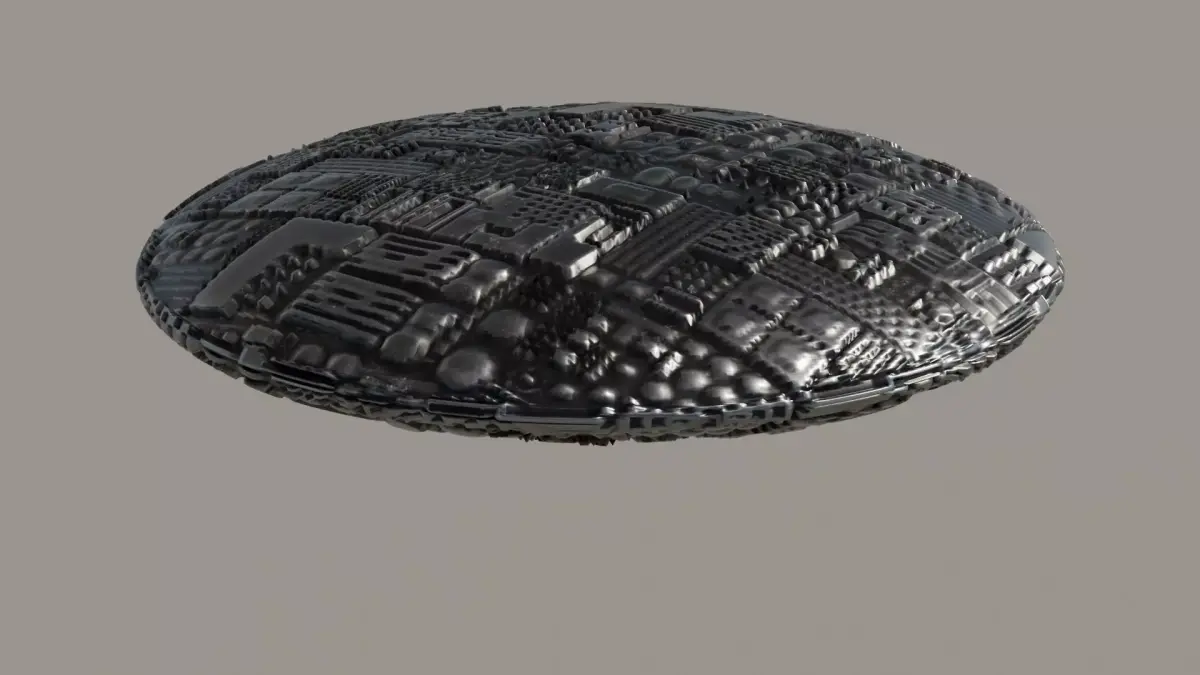 UFO 3D Low-poly 3D model purchase