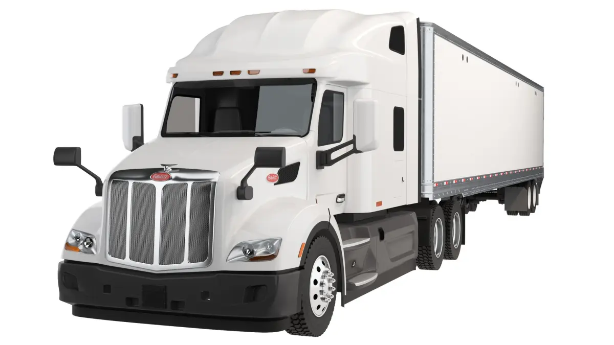 Semi Truck Peterbilt 579 3D model